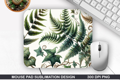Flowers Mouse Pad Sublimation, Spring Mouse Pad PNG Design Product Image 1