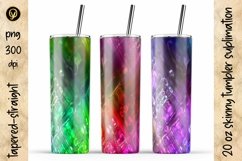 10 Pack Tumbler Bundle 1, 20 Oz Skinny Tumbler Sublimation Product Image 2