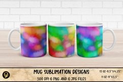 Mug Sublimation Wrap Bundle 2.Abstract Mugs. Product Image 5