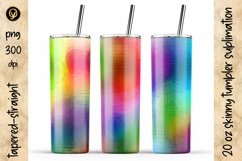 10 Pack Tumbler Bundle 1, 20 Oz Skinny Tumbler Sublimation Product Image 8