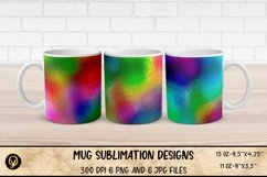 Mug Sublimation Wrap Bundle 2.Abstract Mugs. Product Image 8