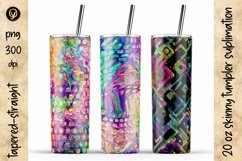 10 Pack Tumbler Bundle 2, 20 Oz Skinny Tumbler Sublimation Product Image 9
