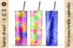 10 Pack Tumbler Bundle 3, 20 Oz Skinny Tumbler Sublimation Product Image 7