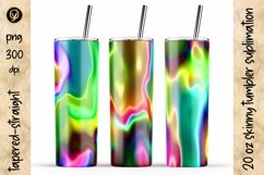10 Pack Tumbler Bundle 3, 20 Oz Skinny Tumbler Sublimation Product Image 3