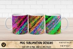 Mug Sublimation Wrap Bundle 6.Abstract Mugs. Product Image 11