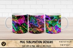 Mug Sublimation Designs , Abstract Sublimation Mug Product Image 1