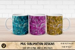 3D Mug Sublimation Designs , Abstract 3D Gel Sublimation Mug Product Image 1