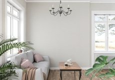 Wall mockup - Wallpaper mockup - Living room scene Product Image 8