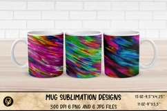 Mug Sublimation Wrap Bundle 16.Abstract Sublimation Mugs. Product Image 10