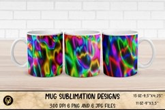 Mug Sublimation Wrap Bundle 16.Abstract Sublimation Mugs. Product Image 5