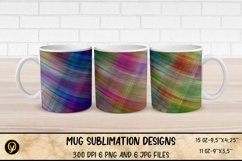 Mug Sublimation Designs , Abstract Geometric Mug Template Product Image 1