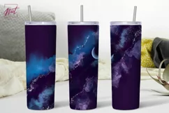 Tumbler design | Dark night tumbler sublimation design Product Image 2
