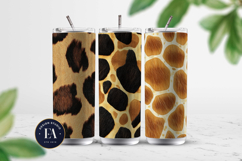 Giraffe Skin Digital Papers, Faux Fur Paper Product Image 2