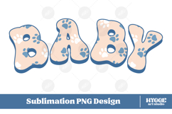 American Baby 4th of July USA Cat Dog Paw DTF Sublimation Product Image 1