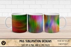 Mug Sublimation Designs , Watercolor Splash Mug Template Product Image 1