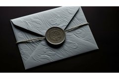 shimmering silver invitation Product Image 1