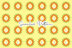 Colorful Sparkling Easter Egg Pattern Product Image 1