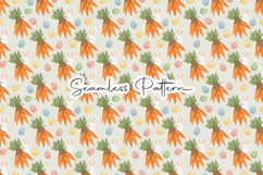 Easter Bunny Mama Seamless Pattern Product Image 5