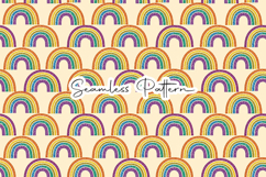 Glitter Rainbow Seamless Pattern Product Image 1