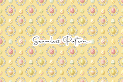 Pastel Easter Eggs Seamless Pattern Product Image 1