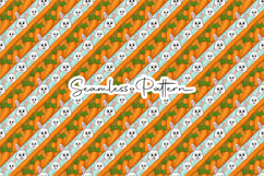 Easter Bunny Carrot Seamless Pattern Product Image 5