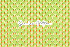 Bunny Carrot Easter Seamless Pattern Product Image 1