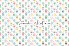 Cute Bunny Egg Easter Seamless Pattern Product Image 1