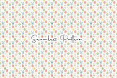 Cute Mini Bunny Egg Easter Seamless Product Image 1