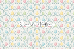 Pastel Easter Egg Seamless Pattern Product Image 1
