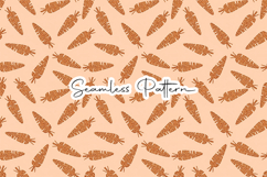 Easter Carrot Seamless Pattern Product Image 7