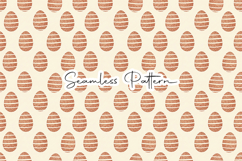 Glitter Easter Egg Seamless Pattern Product Image 1