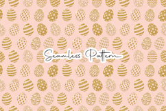 Easter Eggs Bunny Seamless Pattern Product Image 5