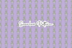 Pastel Easter Bunny Seamless Pattern Product Image 1