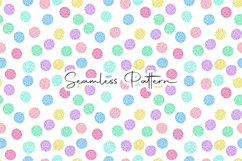 Pastel Glitter Dots Seamless Pattern Product Image 1