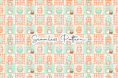 Cute Easter Bunny Seamless Pattern Product Image 5