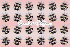 Hop Happy Kid Easter Seamless Pattern Product Image 1