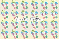 Easter Bunny Ears Seamless Pattern Product Image 7