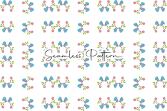 Bunny Ears Eggs Easter Seamless Pattern Product Image 1
