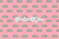 Bunny Easter Eggs Seamless Pattern Product Image 1