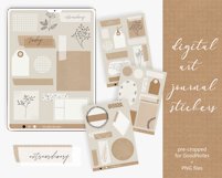 Digital Stickers Bundle - Autumn Vibes | GoodNotes PNG Product Image 2