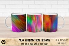 Mug Sublimation Designs ,Water Drop Designed Mug Wrap Product Image 1