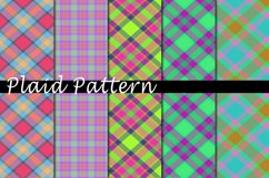 Plaid Pattern Digital Paper Bundle Product Image 1