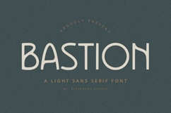 Bastion - Sans Serif Font Product Image 1