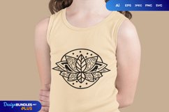 Magical Lotus Flower SVG Product Image 2