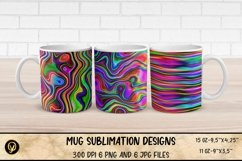 Mug Sublimation Designs , Abstract Sublimation Mug Product Image 1