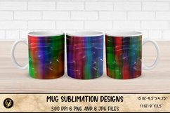 Mug Sublimation Designs , Abstract Glossy Sublimation Mug Product Image 1