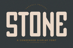 Stone - Condensed Font Product Image 1