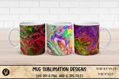 Mug Sublimation Designs ,Fractal Design Mug Bundle Product Image 1