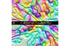 Abstract 3D Glossy Digital Papers 1 Product Image 3