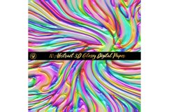 Abstract 3D Glossy Digital Papers 1 Product Image 10